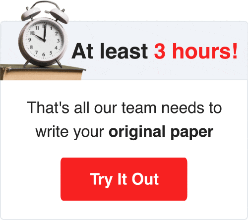 At least 3 hours! That's all our team needs to write your original paper!